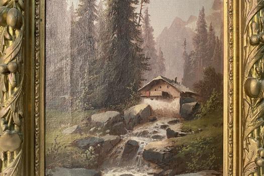 Julius Zopf, Alpenlandschaft