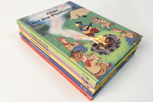 5 Globi Bücher in der 1. Auflage