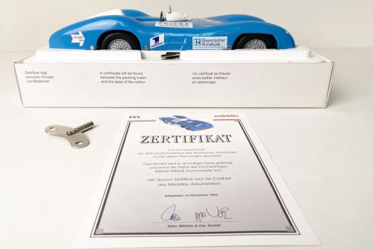 Märklin 1947 – Voiture Mercedes Bayrischen Rundfunks En Tôle – Allemagne