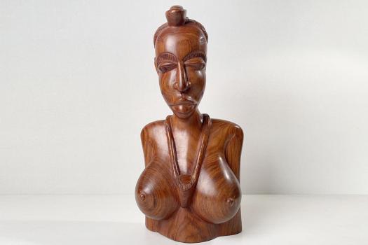 Helle Holz Akt Skulptur