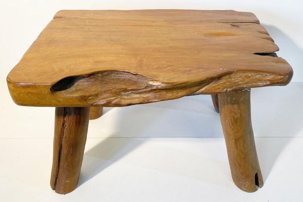 Holz Tisch - Hocker